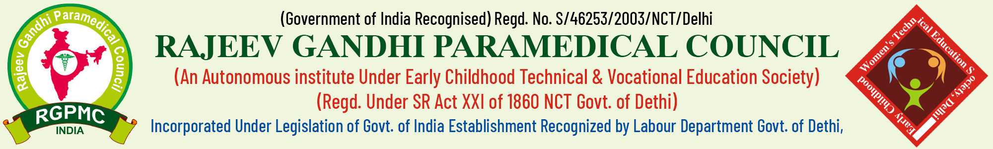 Rajiv Gandhi Insititute & Paramedical Council